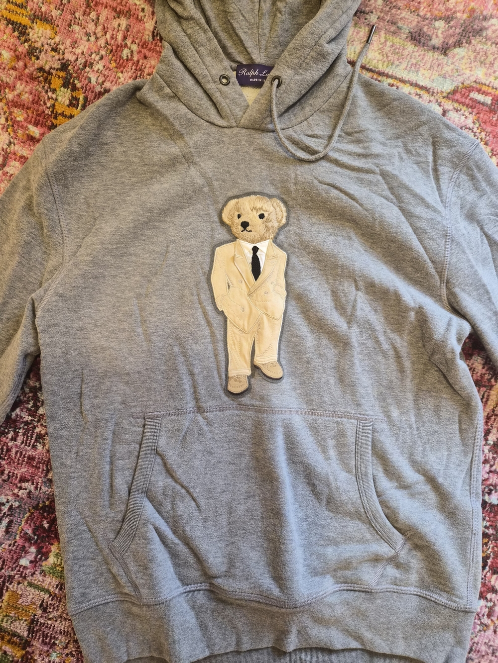 Ralph Lauren Purple Label Bear Hoodie